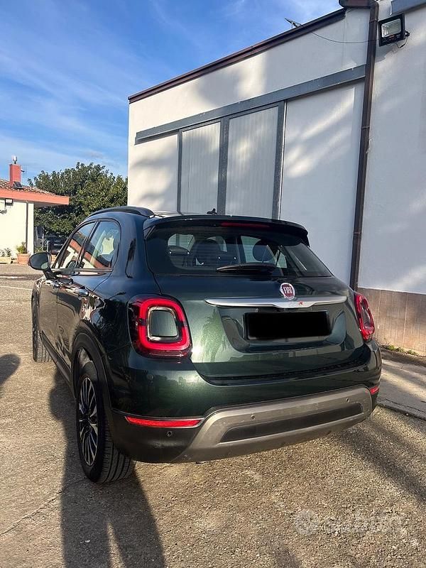 Usata Fiat 500X Cross 95 CV (69 kW) 2020 Verde SUV
