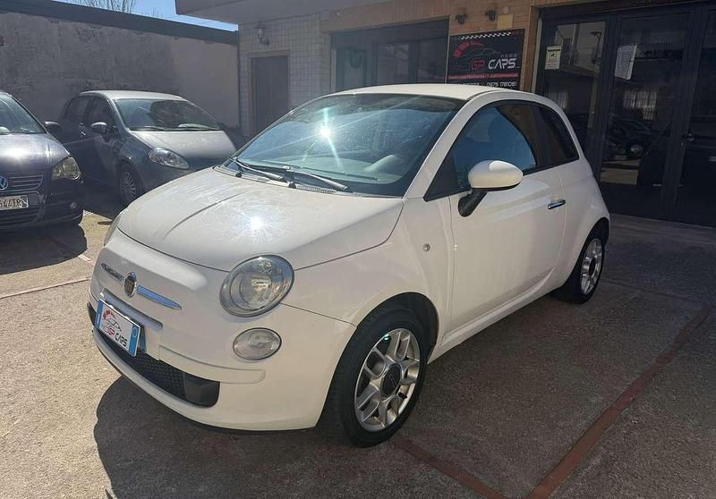 Usata Fiat 500 75 CV (55 kW) 2009 Bianco Cabrio