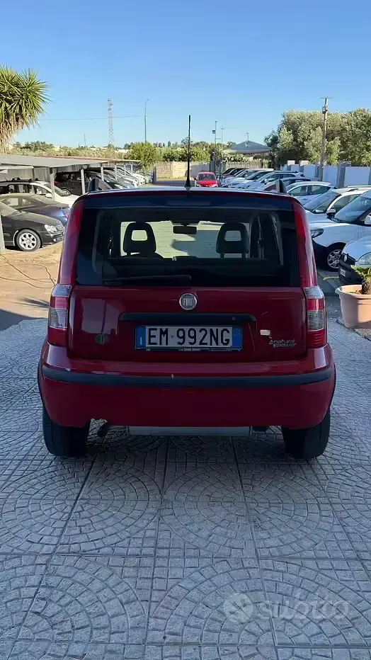 Usata Fiat Panda 77 CV (56 kW) 2012 Rosso Utilitaria