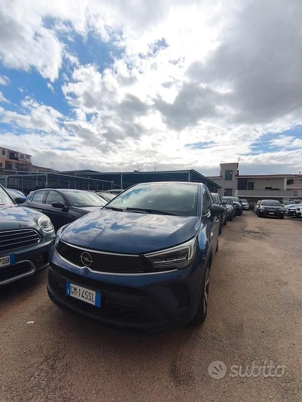 Usata Opel Crossland X 110 CV (80 kW) 2023 Blu SUV