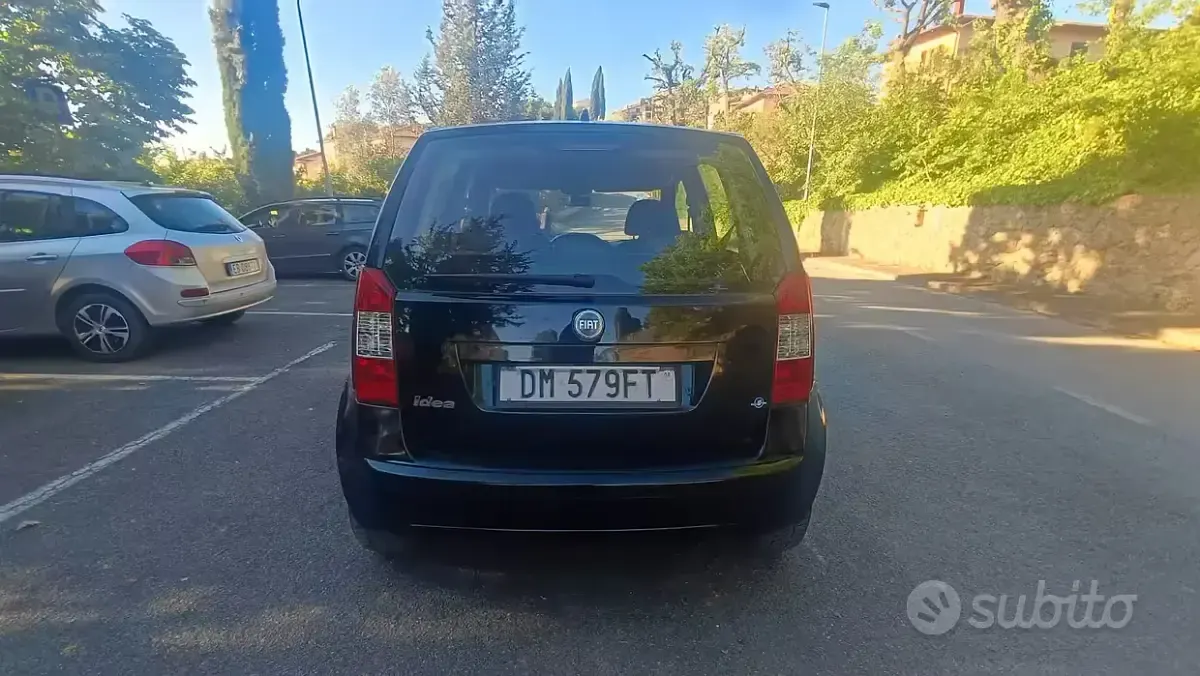 Usata Fiat Idea 95 CV (69 kW) 2008 Nero Monovolume