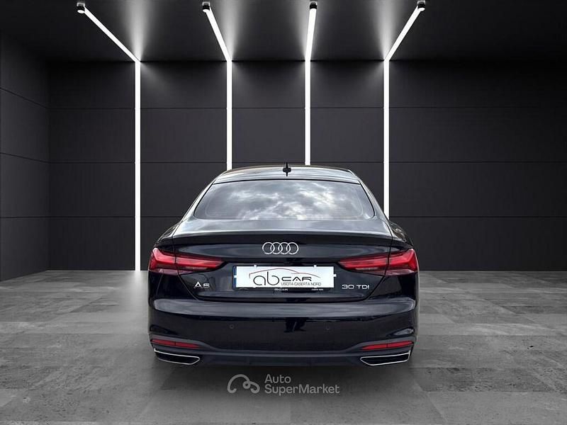 Usata Audi A5 Design 163 CV (119 kW) 2020 Nero Berlina