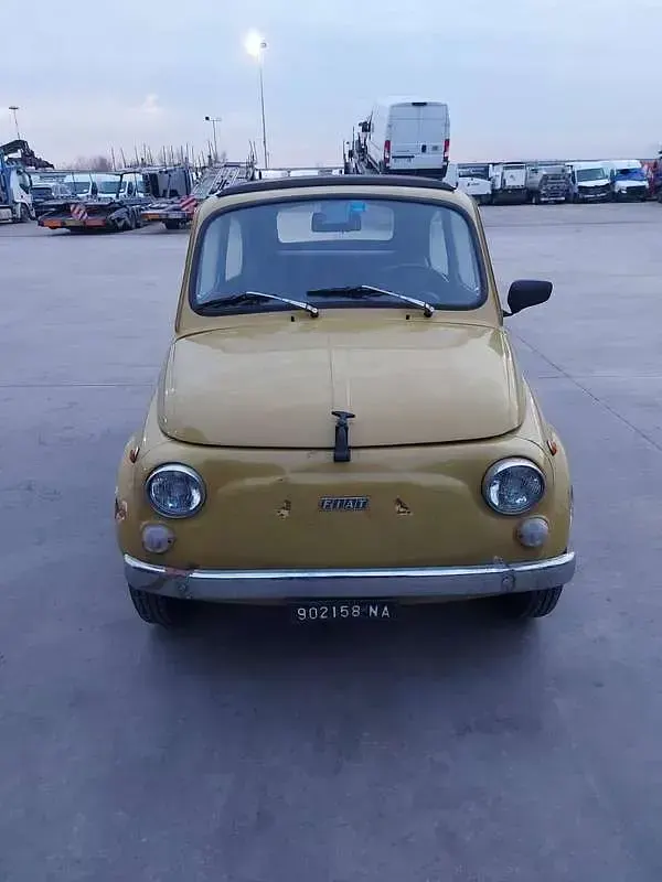 Usata Fiat 500 1974 Giallo Utilitaria