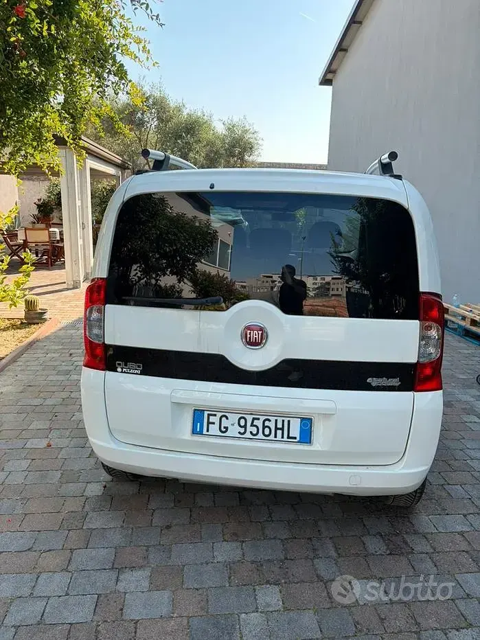 Usata Fiat Qubo Trekking 77 CV (56 kW) 2016 Bianco Monovolume