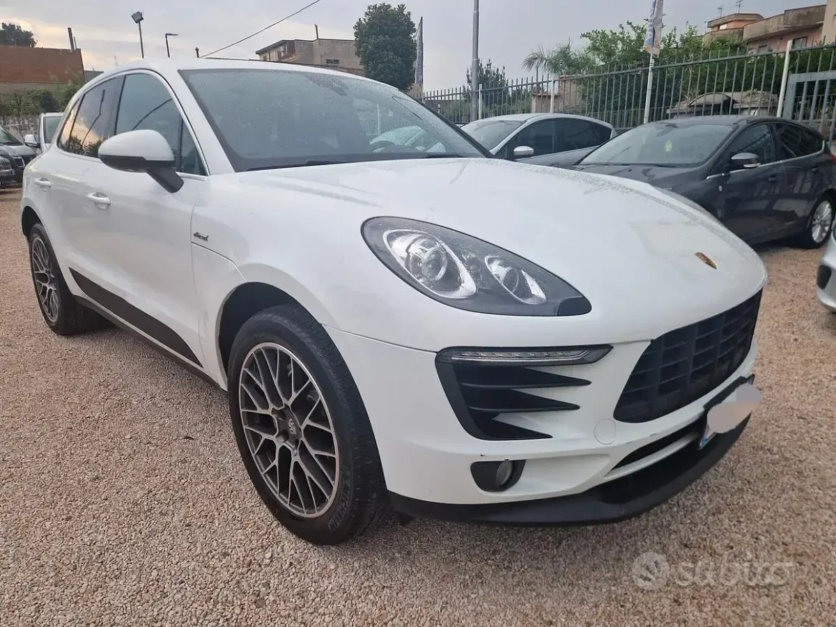 Usata Porsche Macan 250 CV (183 kW) 2015 Bianco SUV