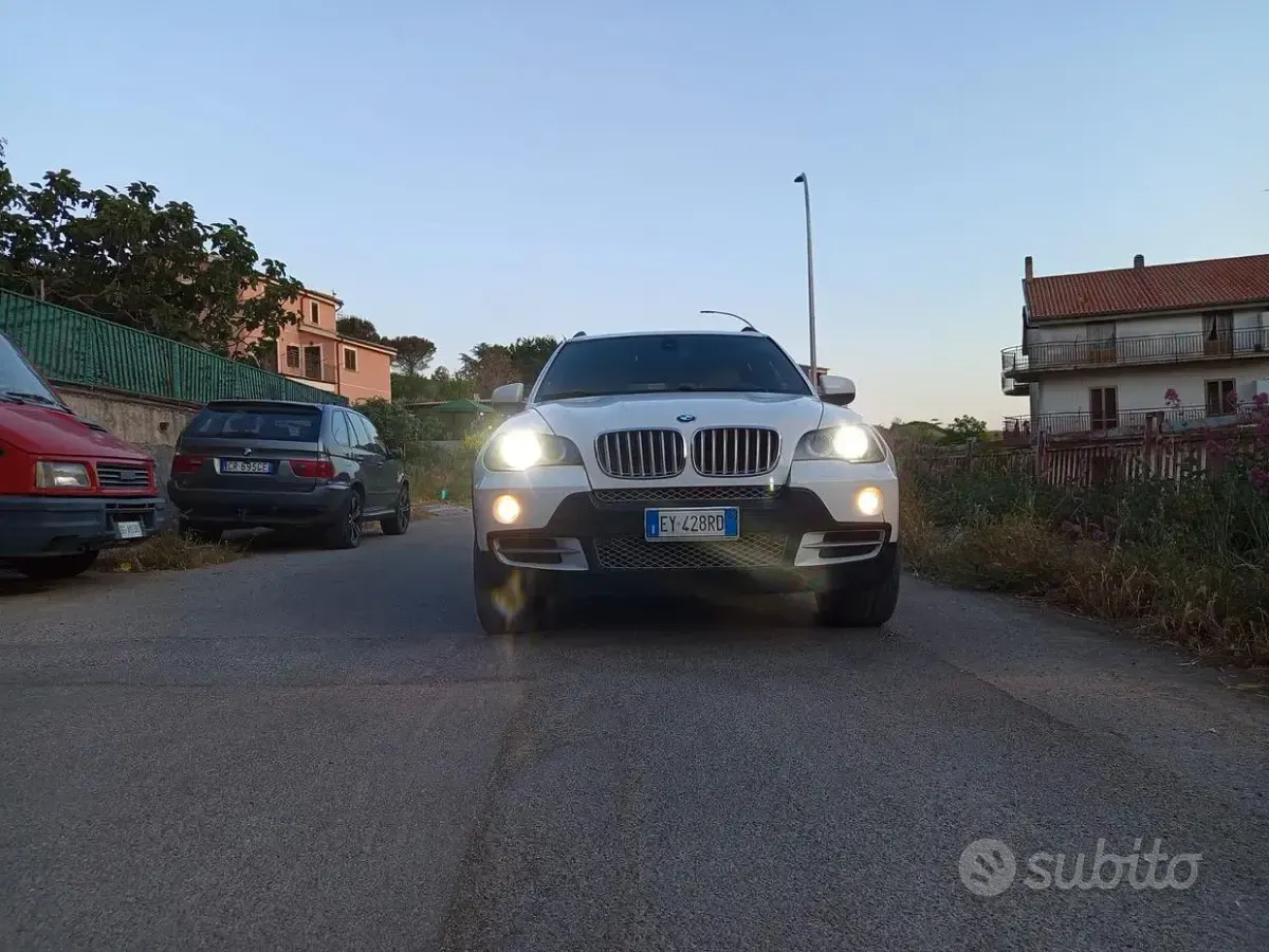 Usata BMW X5 235 CV (172 kW) 2008 Bianco SUV
