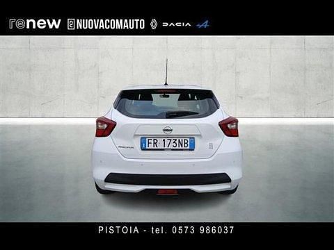 Usata Nissan Micra Visia 71 CV (52 kW) 2018 Bianco Utilitaria