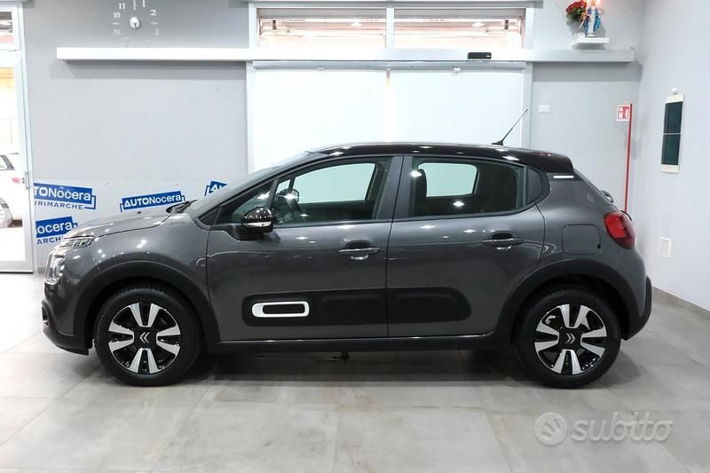 Usata Citroën C3 Shine 110 CV (80 kW) 2021 Grigio Berlina