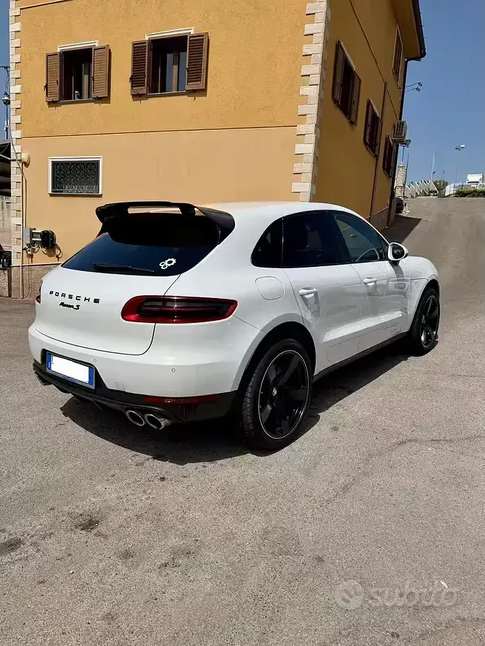 Usata Porsche Macan 250 CV (183 kW) 2017 Bianco SUV