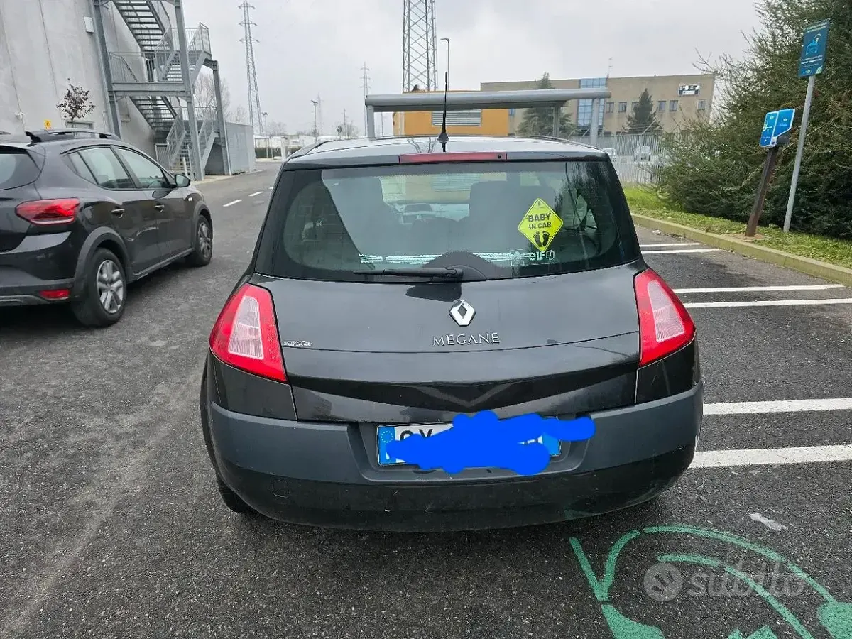 Usata Renault Mégane 2005 Nero Berlina