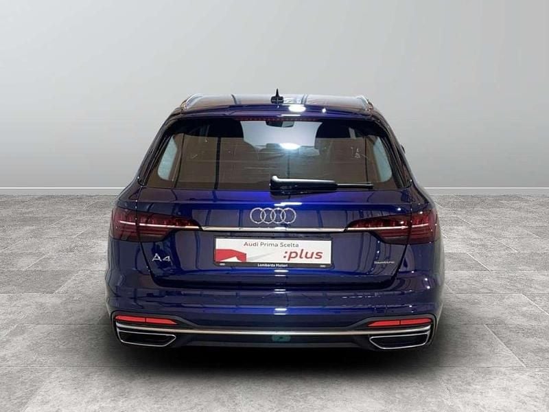 Begagnad Audi A4 Advanced 204 HK (150 kW) 2023 Blå Kombi