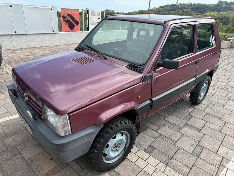Usata Fiat Panda 4x4 50 CV (36 kW) 1992 Blu Utilitaria