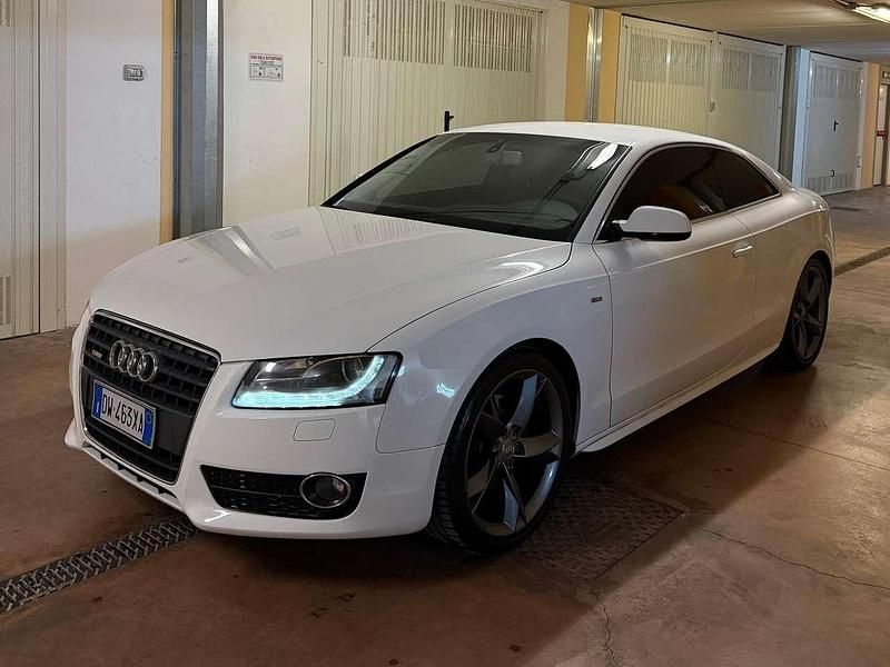 Usata Audi A5 Ambition 170 CV (125 kW) 2009 Bianco Coupé