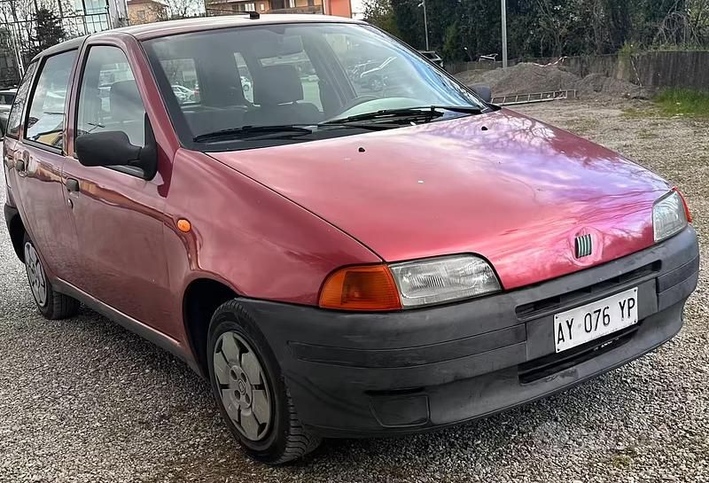 Usata Fiat Punto 1998 Rosso Utilitaria