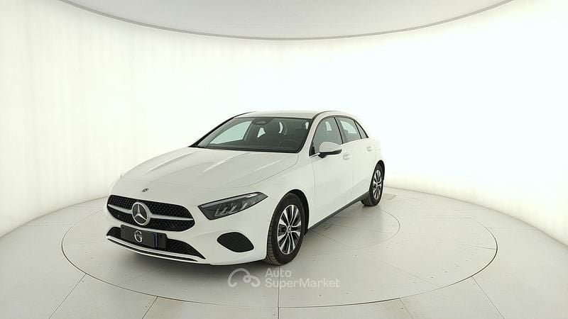 Usata Mercedes A180 Advanced 116 CV (85 kW) 2025 Bianco Berlina