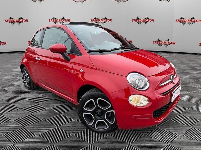 Usata Fiat 500 70 CV (51 kW) 2023 Rosso Cabrio