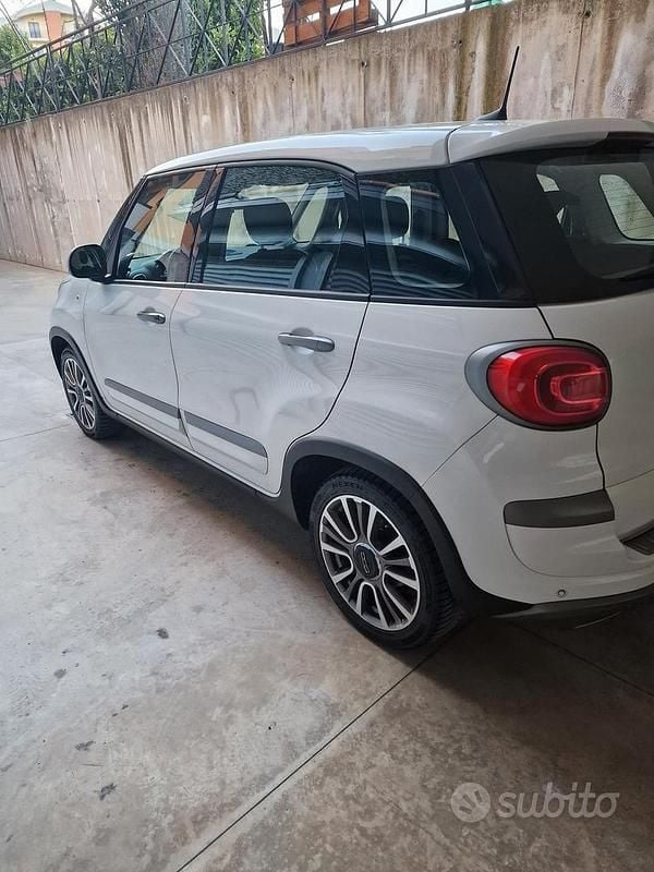 Usata Fiat 500L Cross 95 CV (69 kW) 2018 Bianco Monovolume