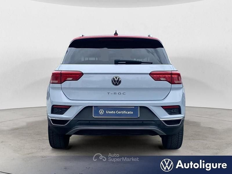 Usata VW T-Roc Style 110 CV (80 kW) 2021 Bianco SUV