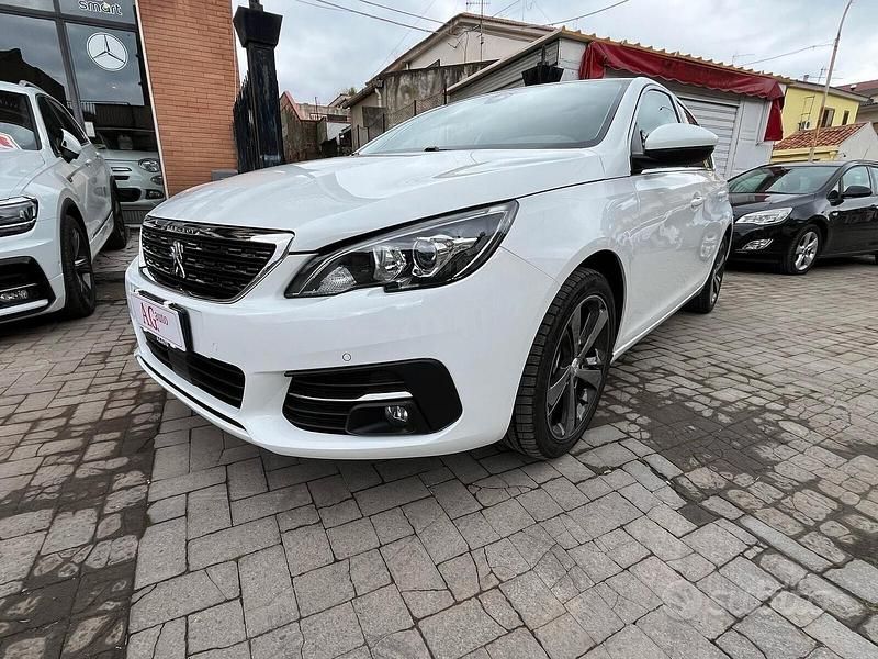 Usata Peugeot 308 Allure 131 CV (96 kW) 2019 Bianco Berlina