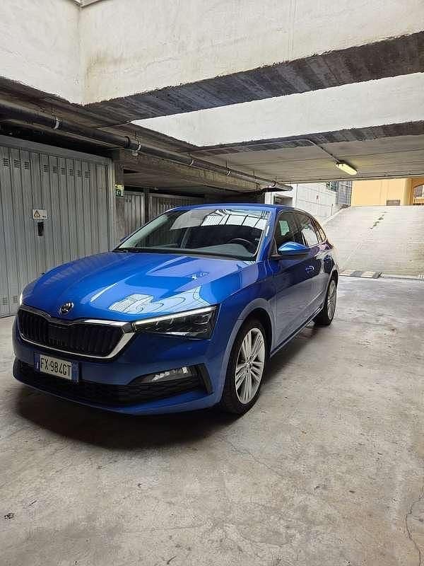 Usata Skoda Scala Style 116 CV (85 kW) 2019 Blu Utilitaria