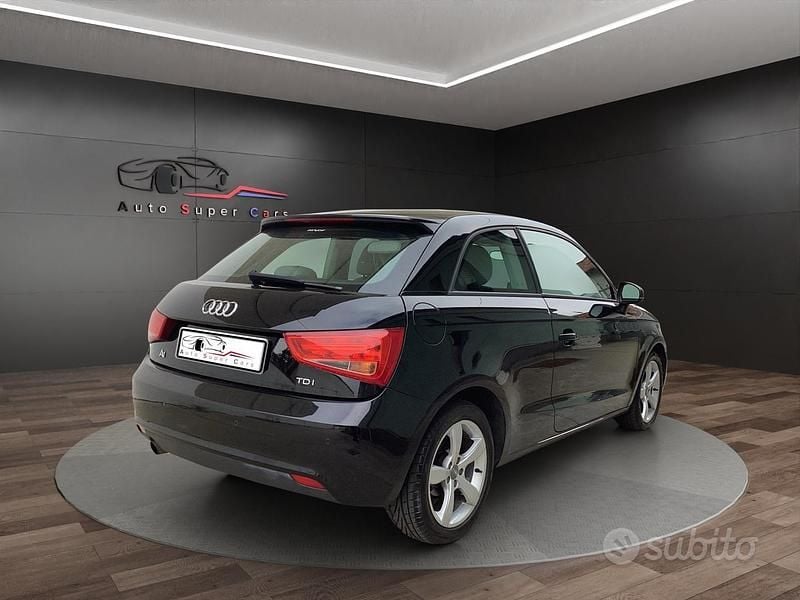 Usata Audi A1 Attraction 106 CV (77 kW) 2014 Nero Utilitaria