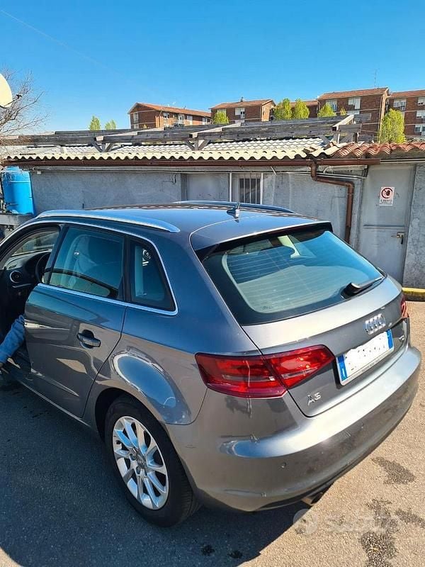 Usata Audi A3 110 CV (80 kW) 2014 Grigio Berlina