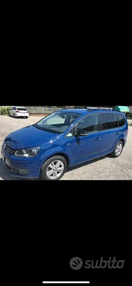 Usata VW Touran 150 CV (110 kW) 2013 Bluazzurro Monovolume
