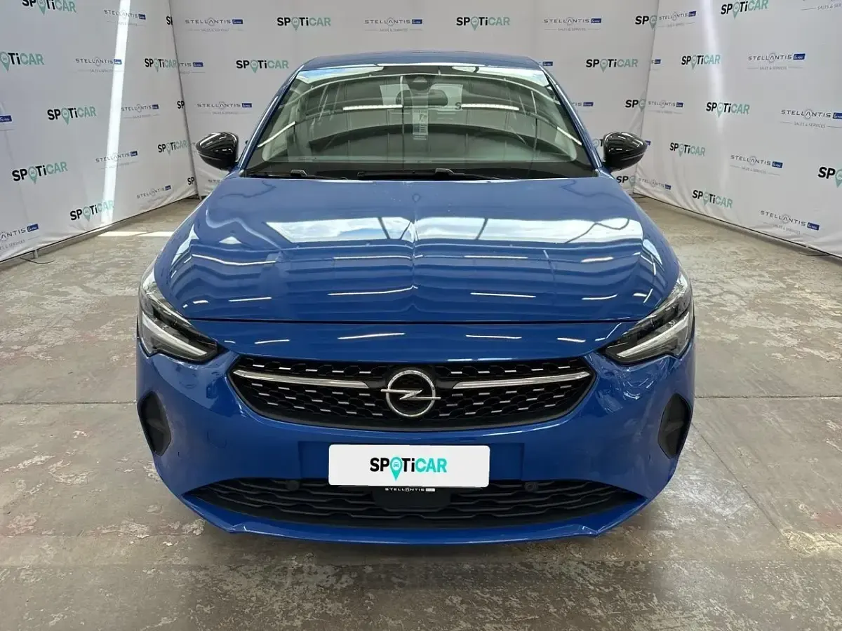 Usata Opel Corsa Elegance 101 CV (74 kW) 2021 Blu Utilitaria
