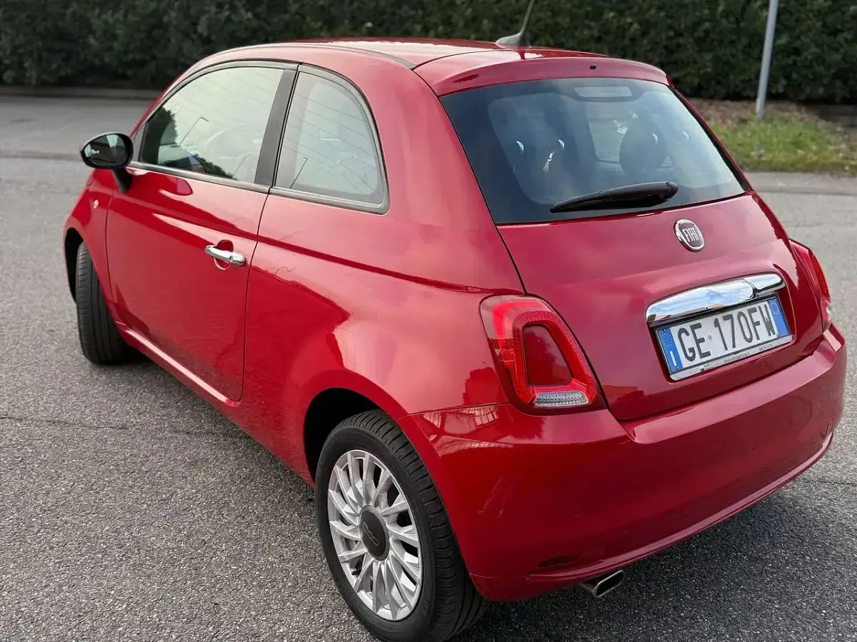 Usata Fiat 500 Dolcevita 69 CV (50 kW) 2021 Rosso Cabrio
