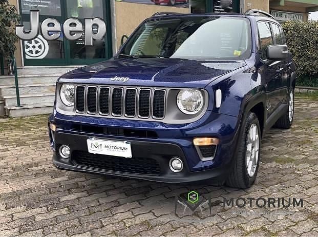 Usata Jeep Renegade Limited 131 CV (96 kW) 2020 Blu SUV