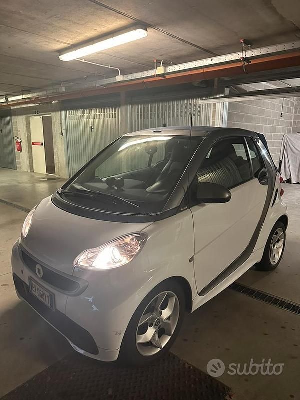 Usata Smart ForTwo Cabrio Pulse 71 CV (52 kW) 2014 Bianco Cabrio