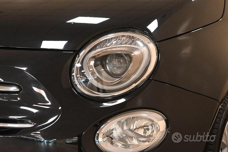 Usata Fiat 500 Lounge 95 CV (69 kW) 2016 Nero Utilitaria
