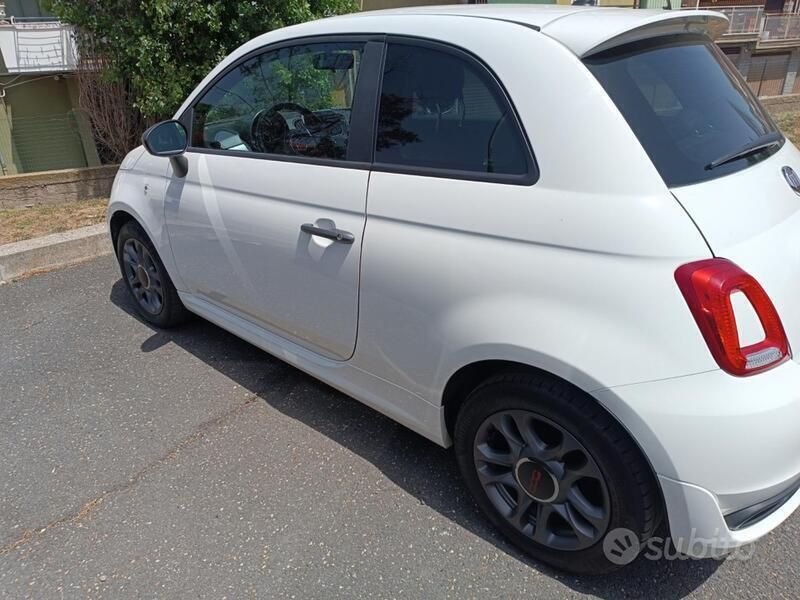 Usata Fiat 500 S 69 CV (50 kW) 2017 Bianco Utilitaria