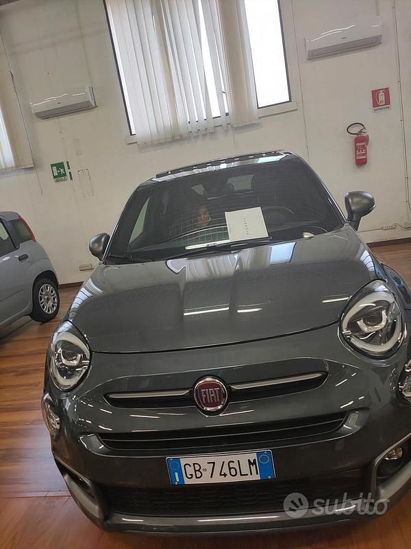 Usata Fiat 500X Sport 150 CV (110 kW) 2020 Grigio SUV