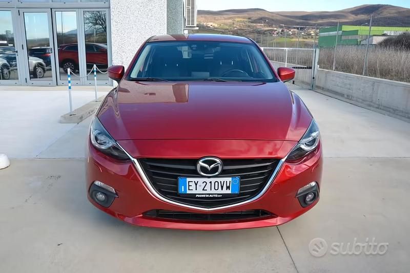 Usata Mazda 3 Exceed 150 CV (110 kW) 2015 Rosso Berlina