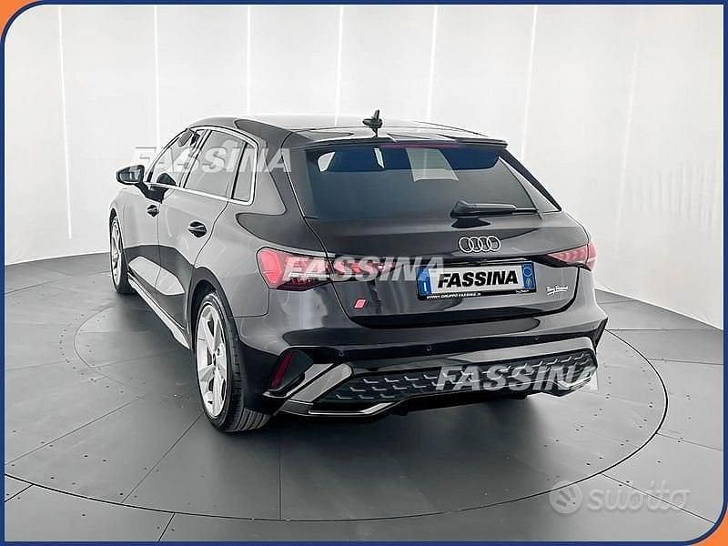 Usata Audi A3 S-Line 150 CV (110 kW) 2025 Nero Berlina