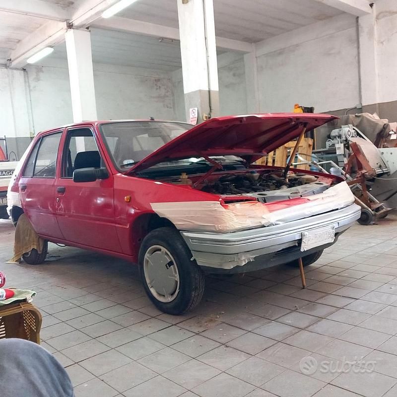Usata Peugeot 205 1991 Rosso Utilitaria
