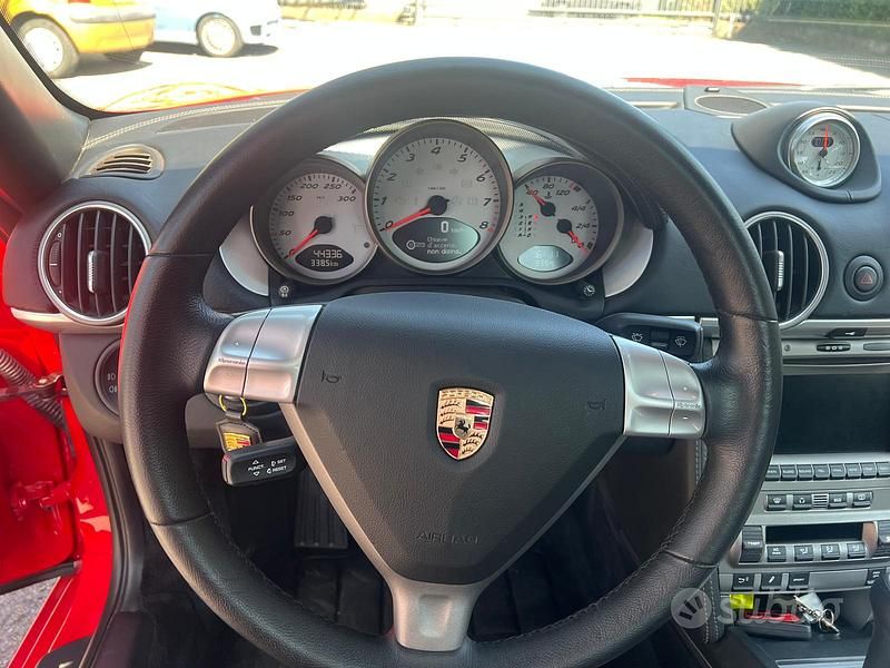 Usata Porsche Boxster S 280 CV (205 kW) 2005 Rosso Cabrio