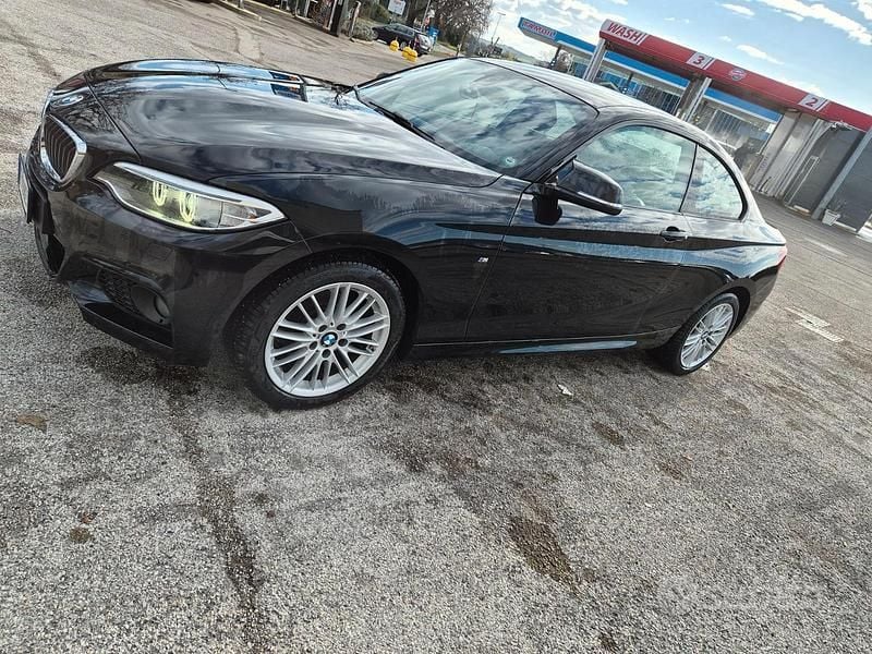 Usata BMW 218 M Sport 150 CV (110 kW) 2017 Nero Coupé