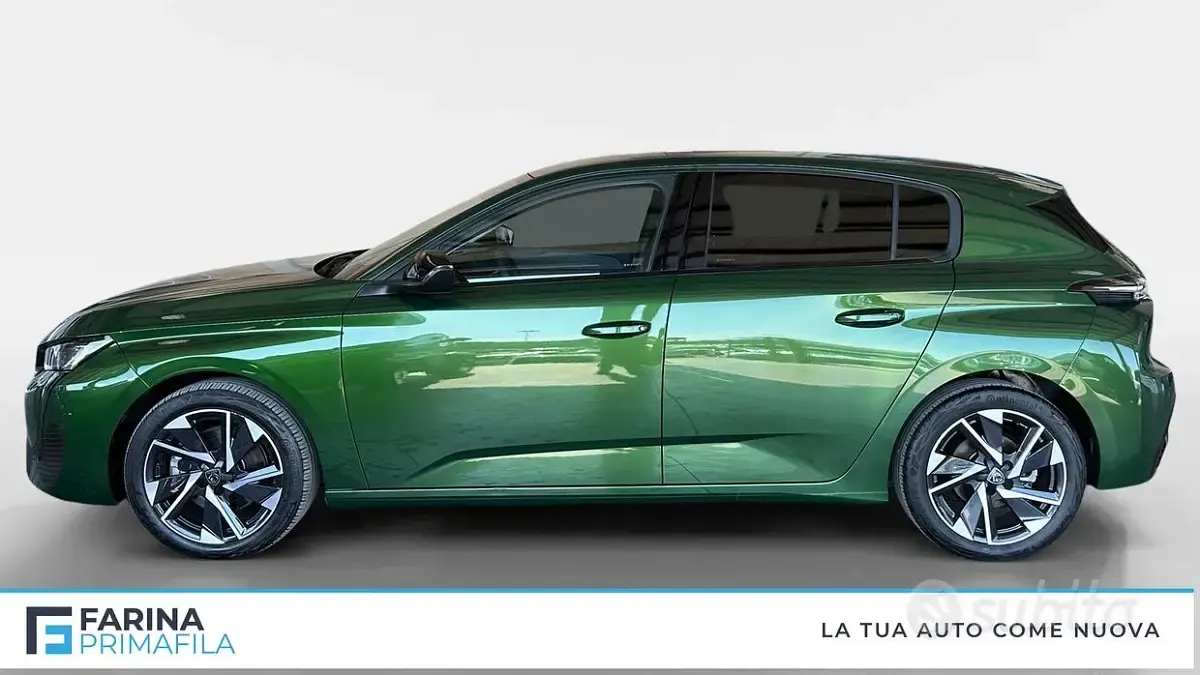Usata Peugeot 308 Allure 131 CV (96 kW) 2022 Verde Berlina