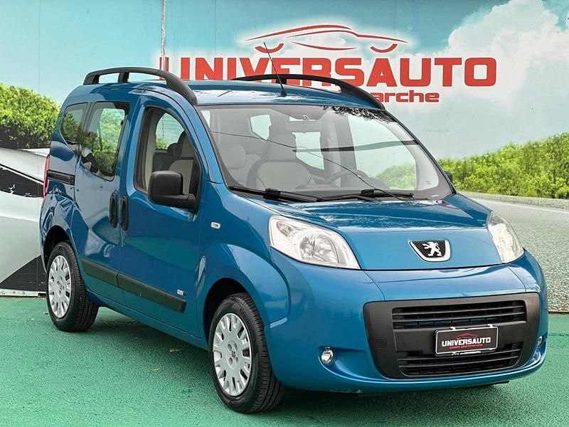 Usata Peugeot Bipper Style 75 CV (55 kW) 2015 Blu Monovolume