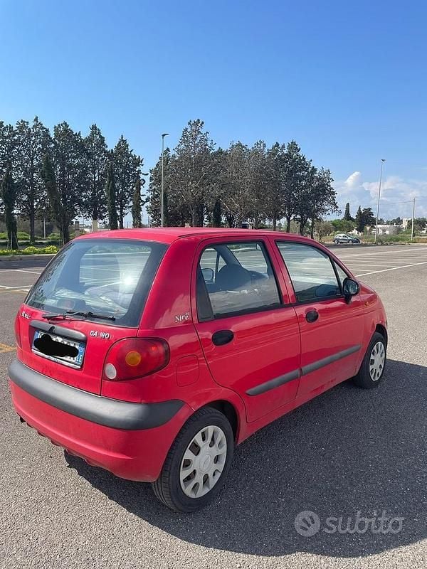 Usata Chevrolet Matiz 2004 Rosso Utilitaria