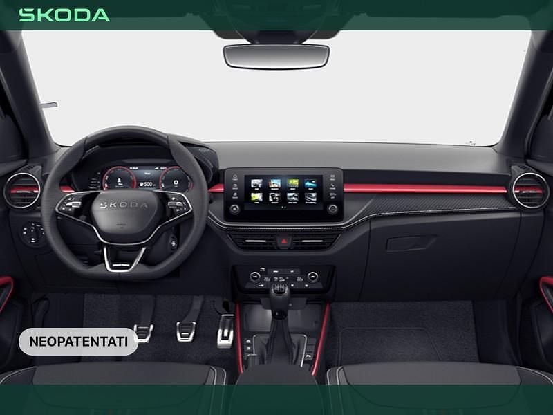 Nuova Skoda Fabia Monte Carlo 116 CV (85 kW) 2026 Nero tulipano perlato Utilitaria