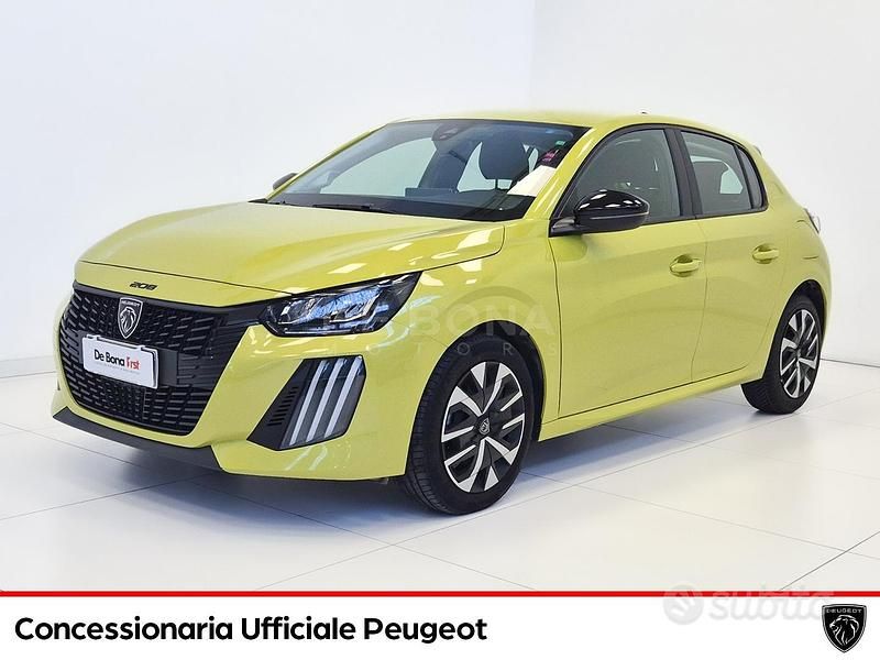 Usata Peugeot 208 Active 75 CV (55 kW) 2024 Giallo Utilitaria