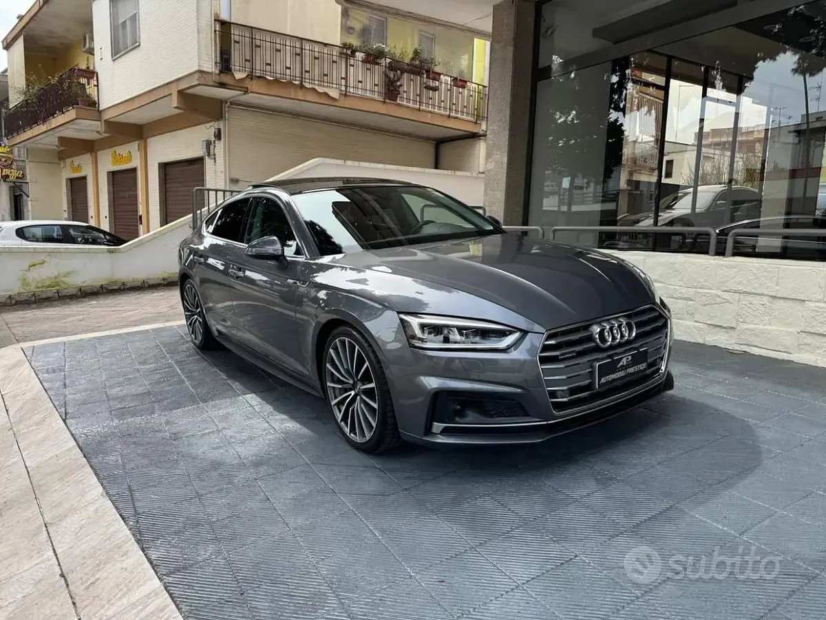 Käytetty Audi A5 S-Line 190 HP (139 kW) 2018 Harmaa Coupe - kaksiovinen
