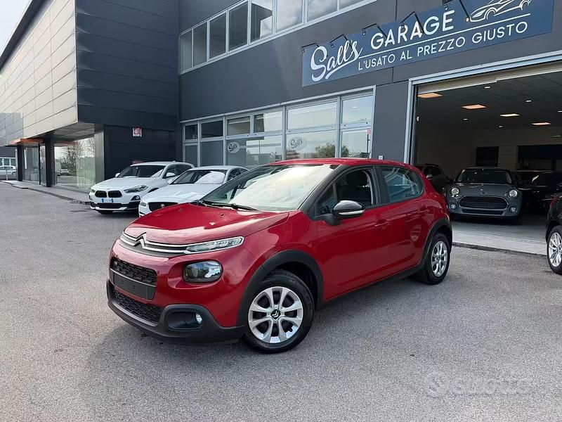 Usata Citroën C3 67 CV (49 kW) 2017 Rosso Berlina