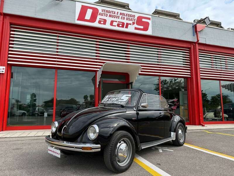 Nero Usata 1975 VW Käfer Cabrio | 19.900 € - Immagine 1/4