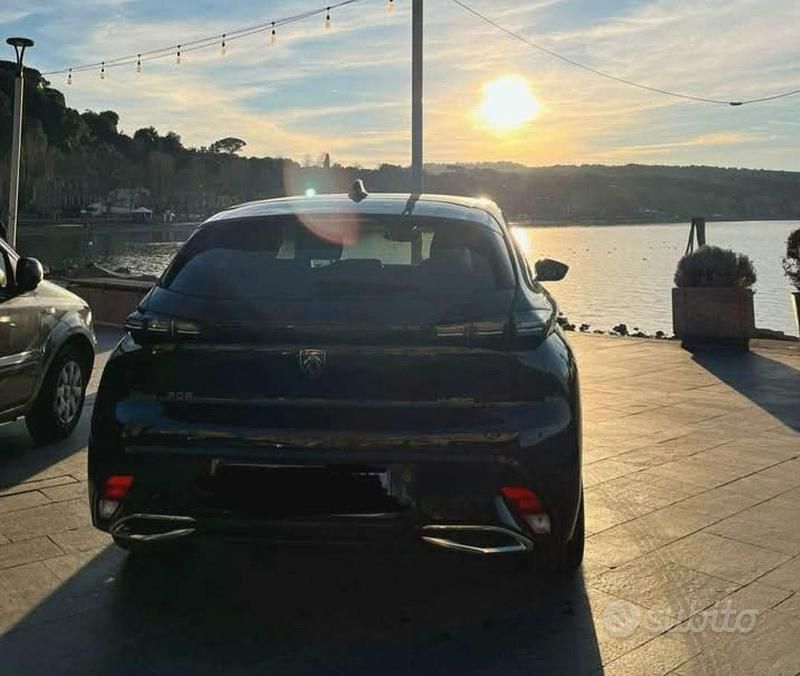 Usata Peugeot 308 180 CV (132 kW) 2021 Nero Berlina