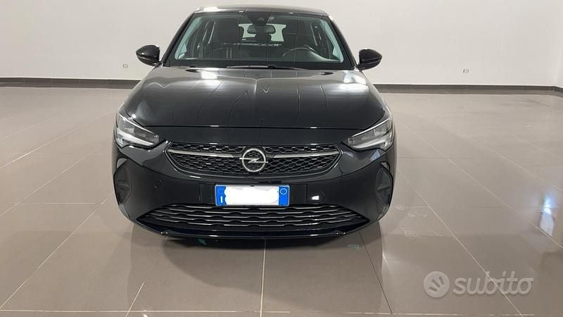 Usata Opel Corsa Elegance 100 CV (73 kW) 2021 Nero Berlina