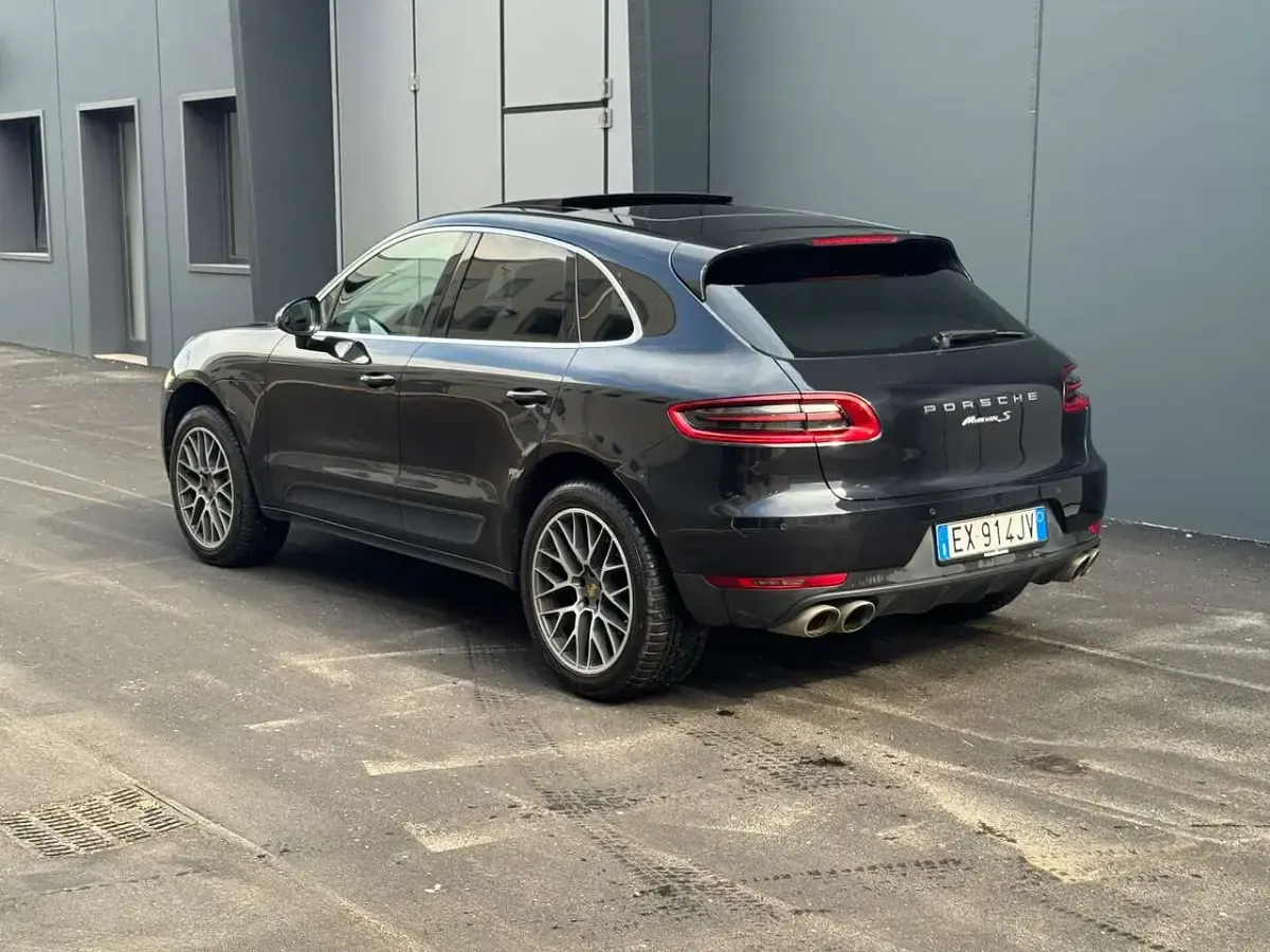 Usata Porsche Macan 250 CV (183 kW) 2014 Nero SUV